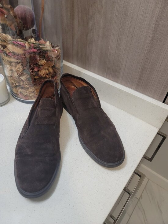 Peter Millar Excursionist Men\'s Chukka Boots Size 11 M Brown Suede Laceless main image 5